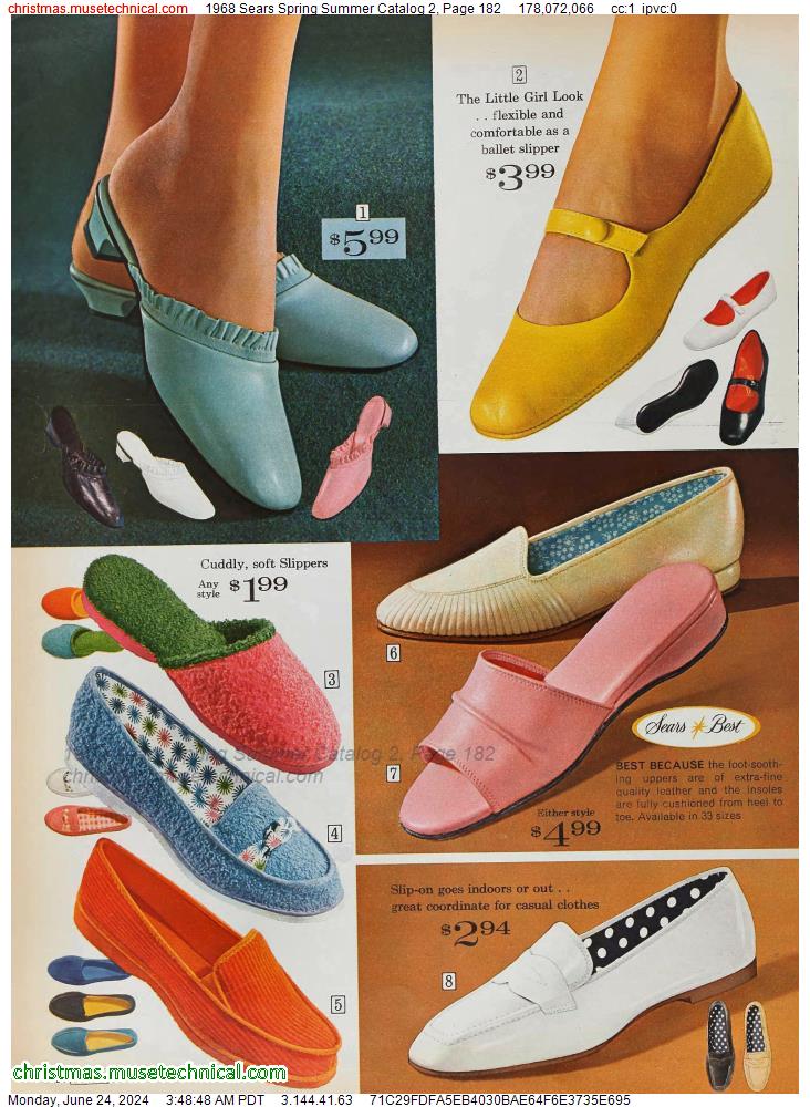 1968 Sears Spring Summer Catalog 2, Page 182