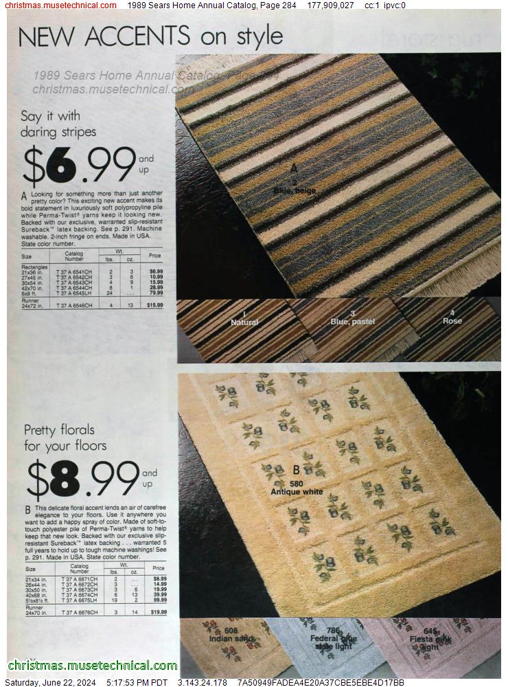 1989 Sears Home Annual Catalog, Page 284