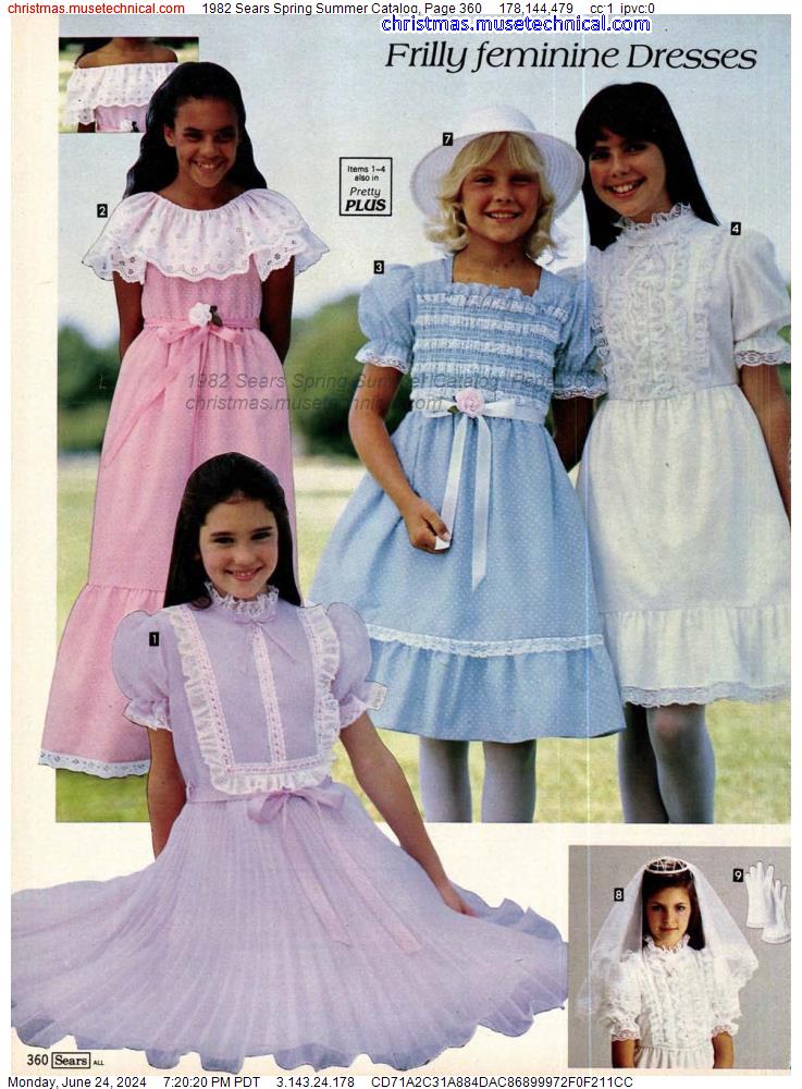 1982 Sears Spring Summer Catalog, Page 360
