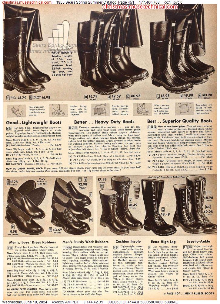 1955 Sears Spring Summer Catalog, Page 451