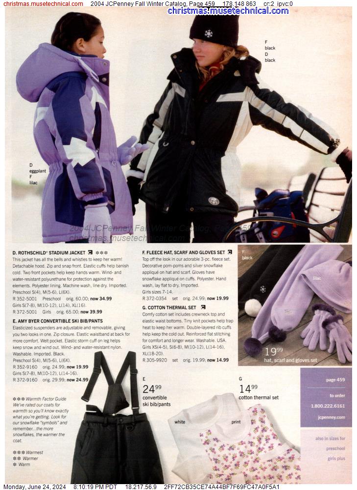 2004 JCPenney Fall Winter Catalog, Page 459