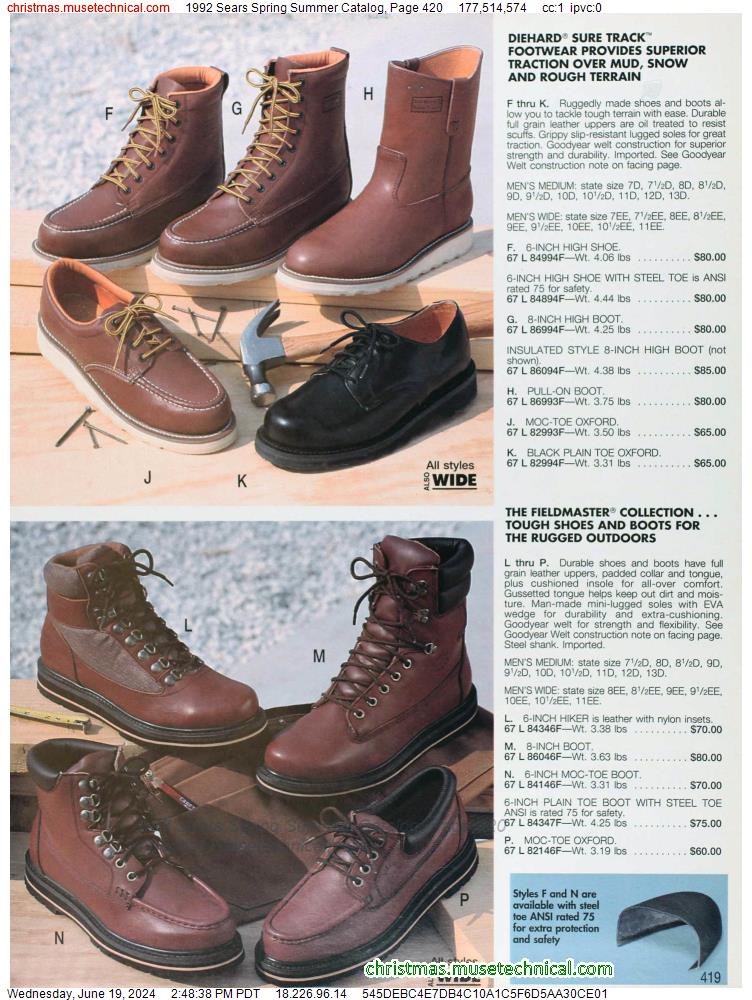 1992 Sears Spring Summer Catalog, Page 420