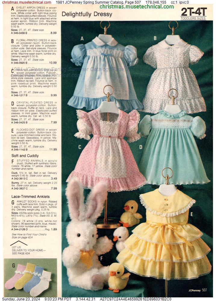 1981 JCPenney Spring Summer Catalog, Page 507