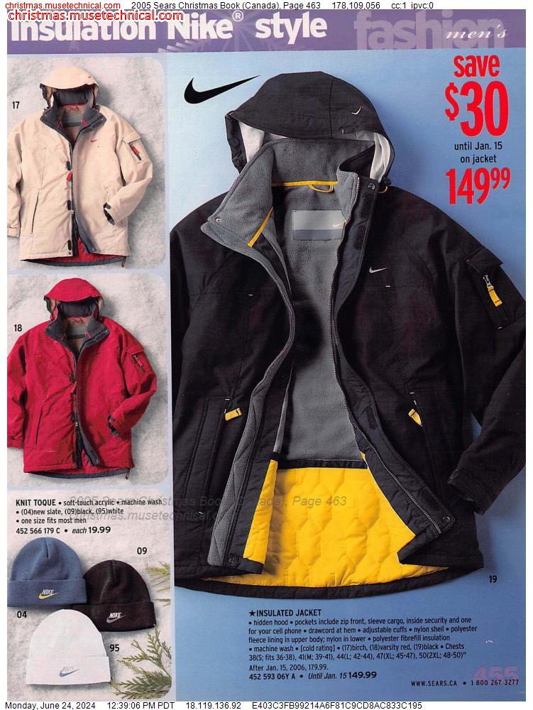 2005 Sears Christmas Book (Canada), Page 463