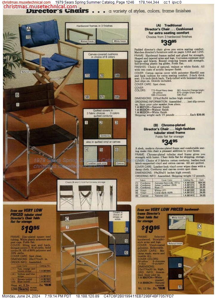 1979 Sears Spring Summer Catalog, Page 1246
