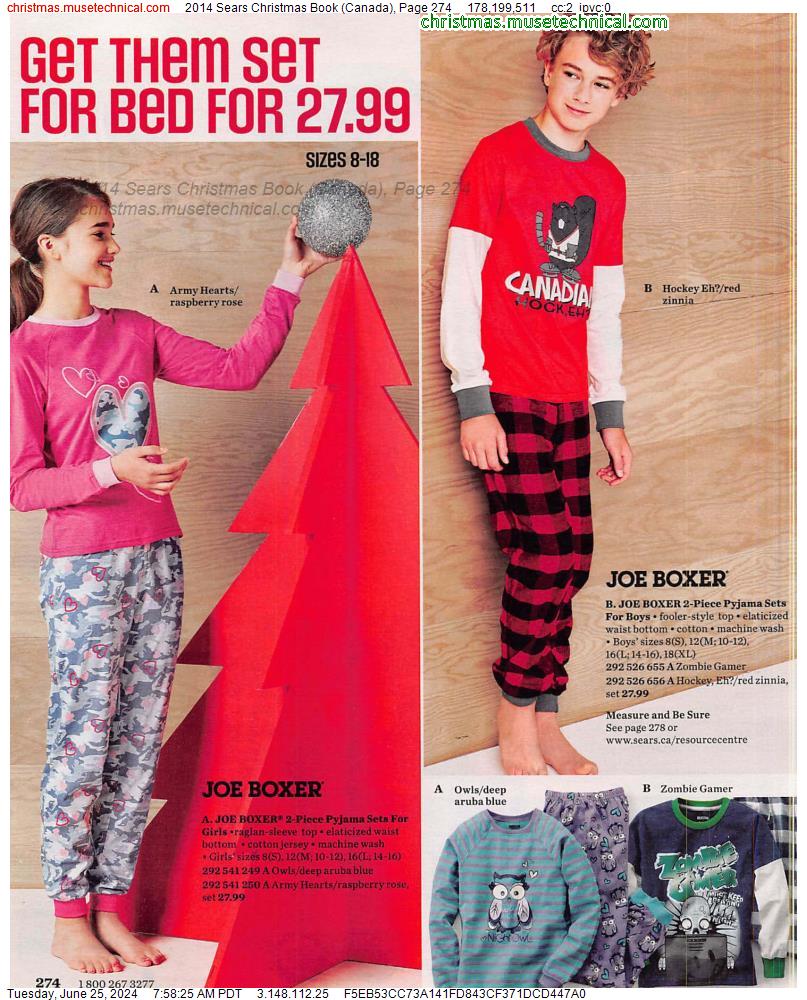 2014 Sears Christmas Book (Canada), Page 274