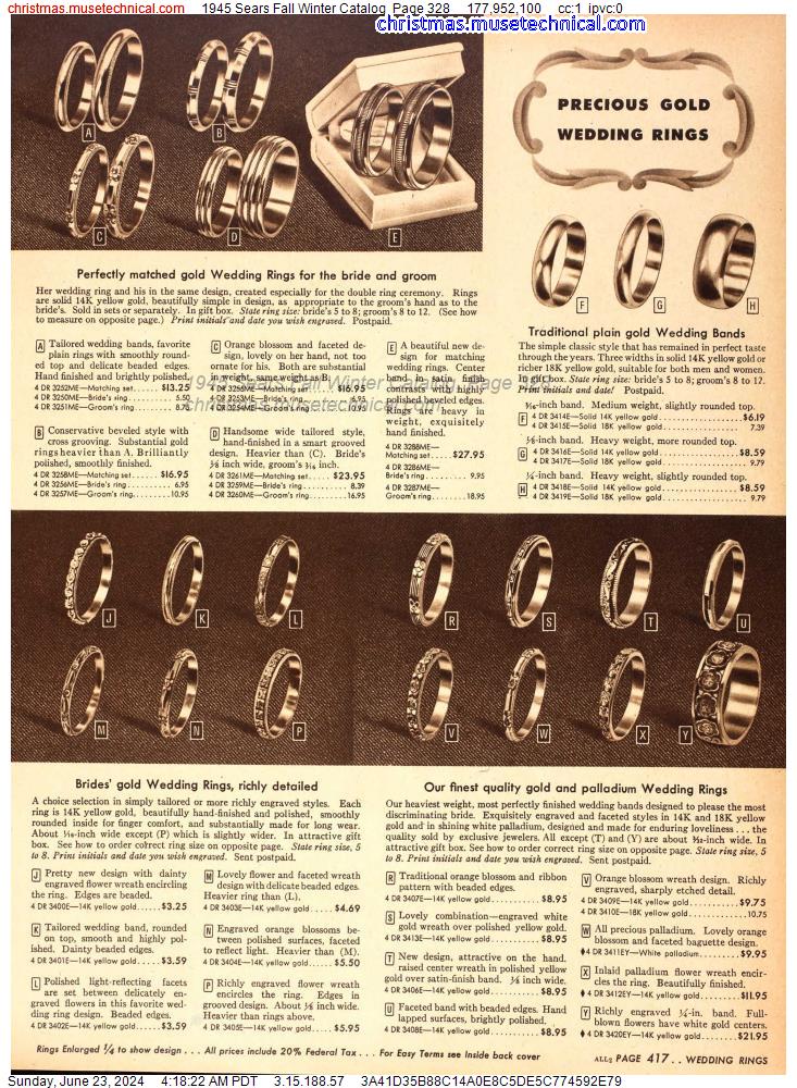 1945 Sears Fall Winter Catalog, Page 328