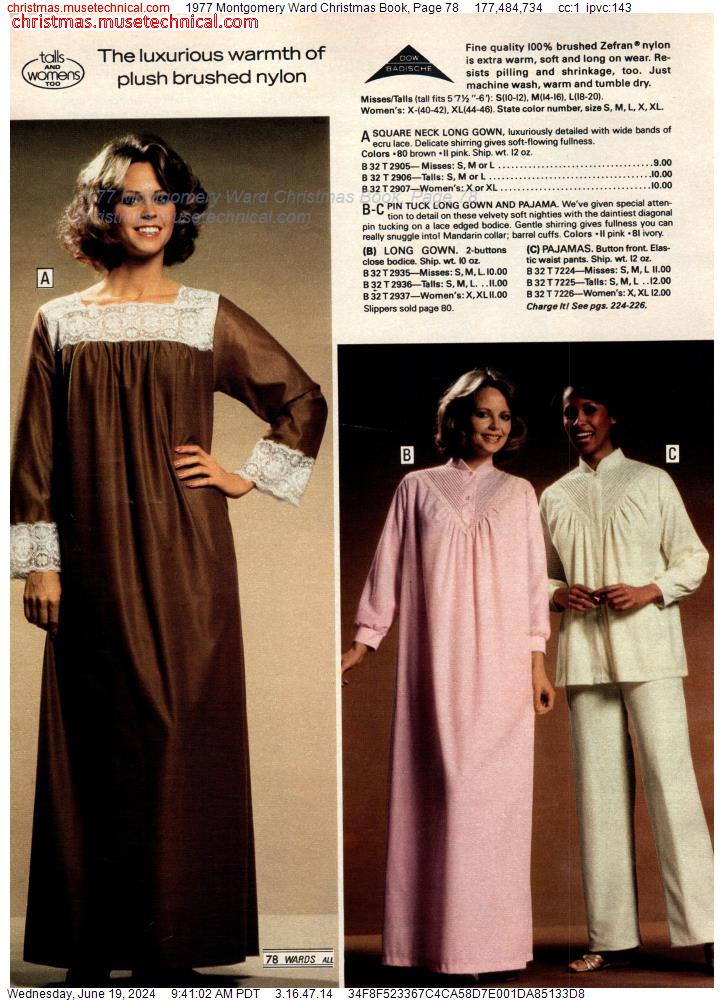 1977 Montgomery Ward Christmas Book, Page 78