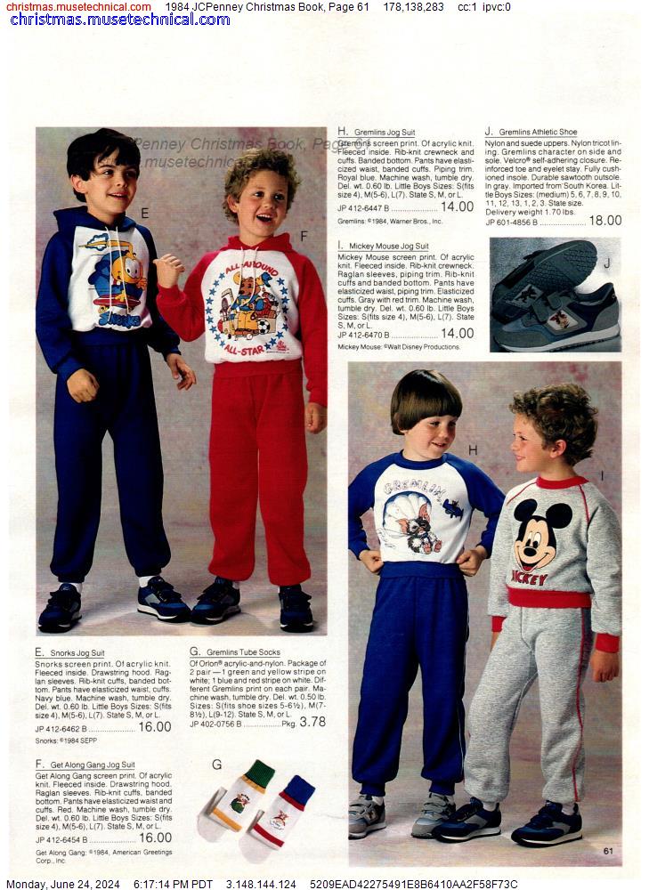 1984 JCPenney Christmas Book, Page 61