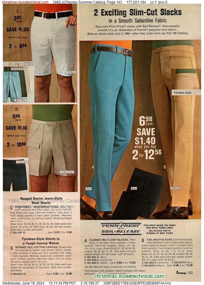 1969 JCPenney Summer Catalog, Page 143