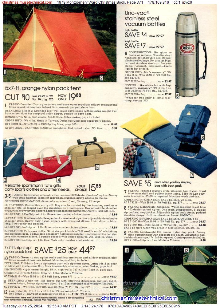 1979 Montgomery Ward Christmas Book, Page 371