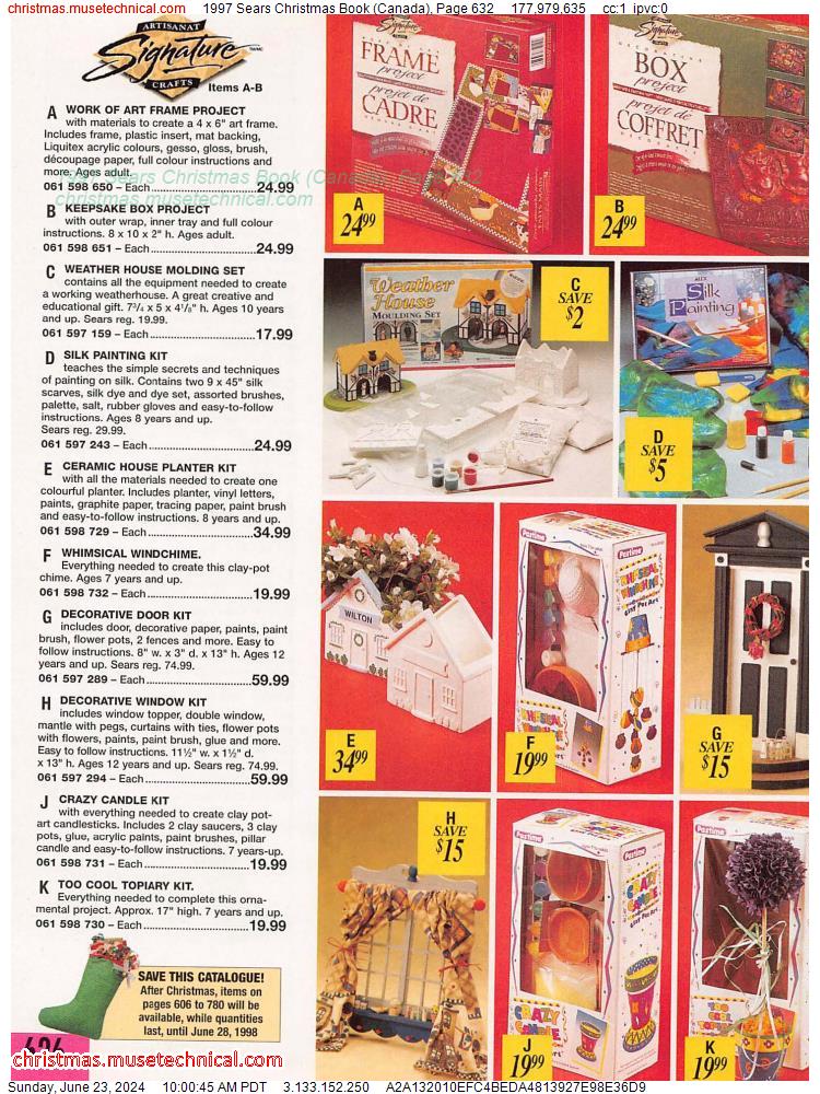 1997 Sears Christmas Book (Canada), Page 632