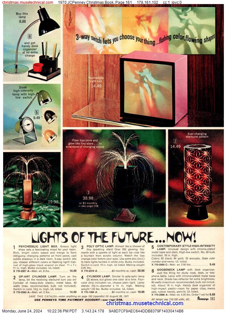 1970 JCPenney Christmas Book, Page 161