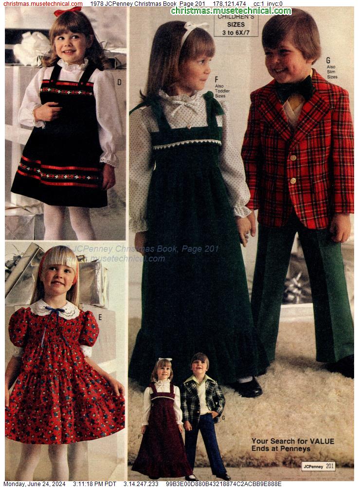 1978 JCPenney Christmas Book, Page 201