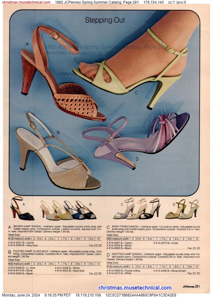 1982 JCPenney Spring Summer Catalog, Page 281