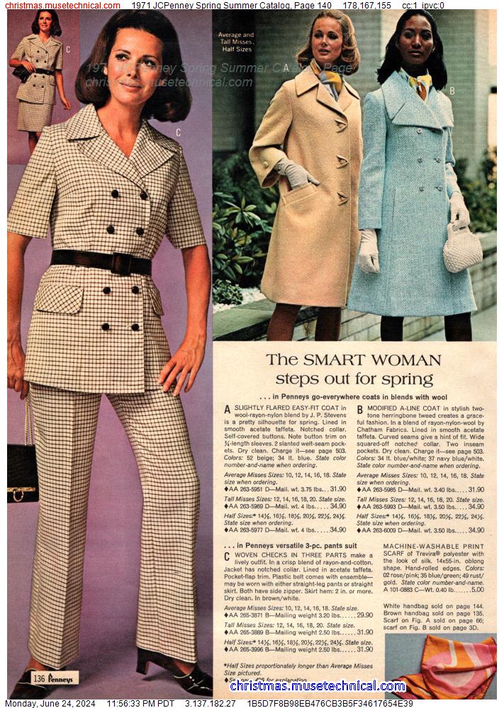 1971 JCPenney Spring Summer Catalog, Page 140
