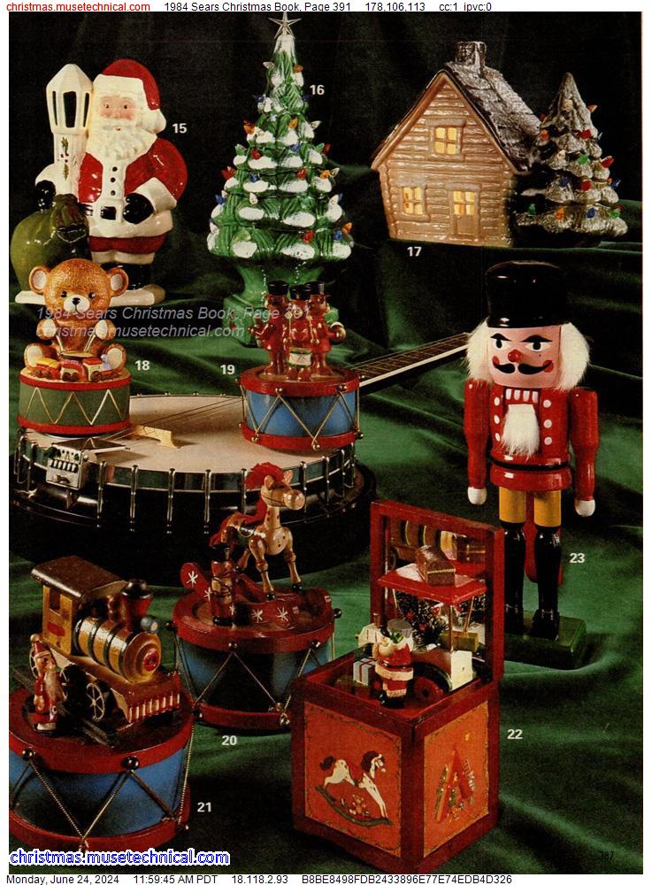 1984 Sears Christmas Book, Page 391
