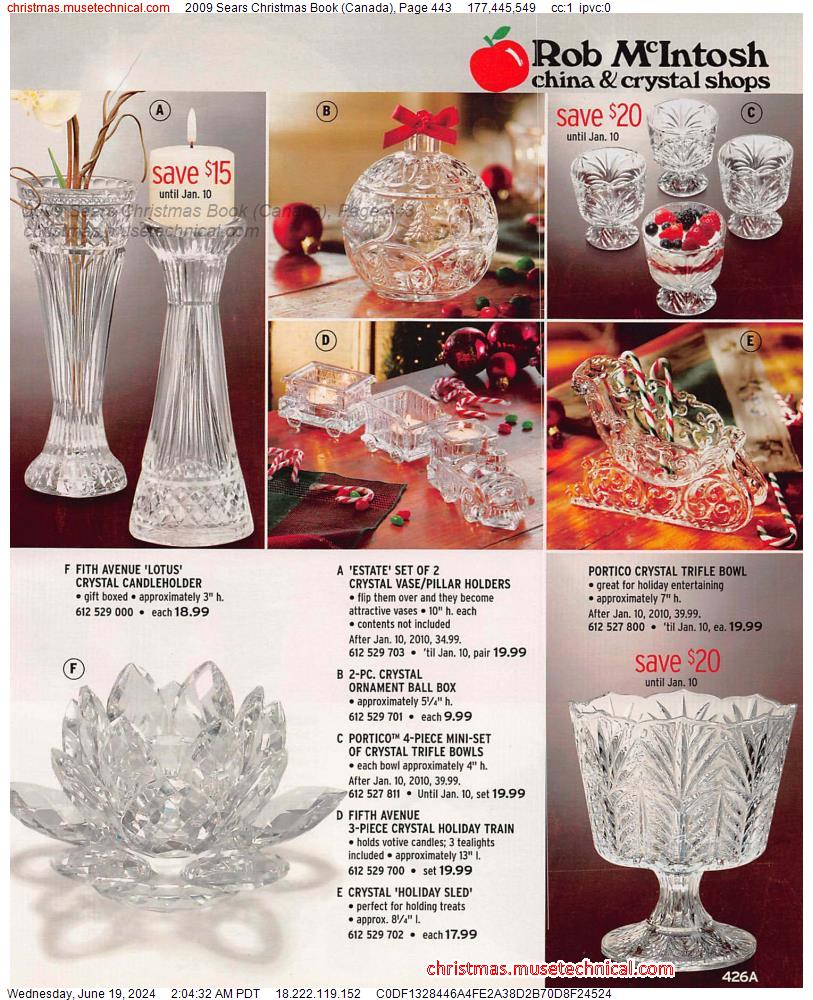 2009 Sears Christmas Book (Canada), Page 443