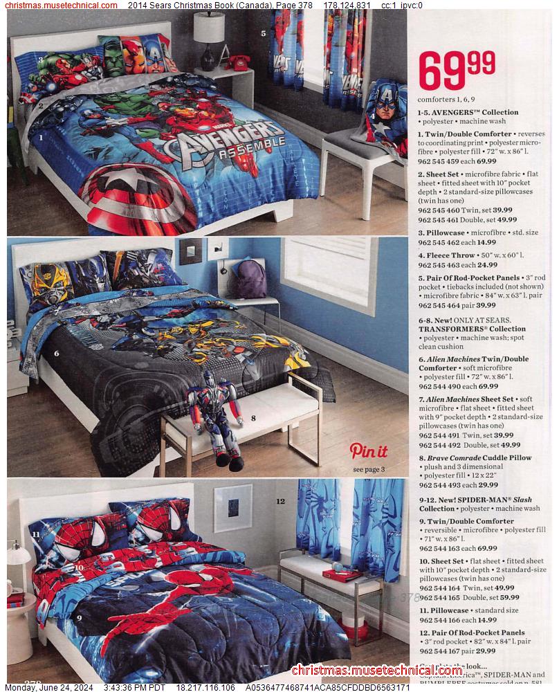 2014 Sears Christmas Book (Canada), Page 378