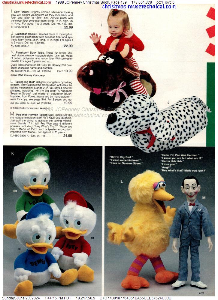 1988 JCPenney Christmas Book, Page 439