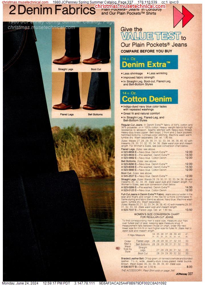 1980 JCPenney Spring Summer Catalog, Page 337