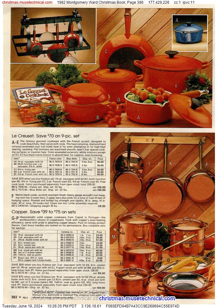 1982 Montgomery Ward Christmas Book, Page 386