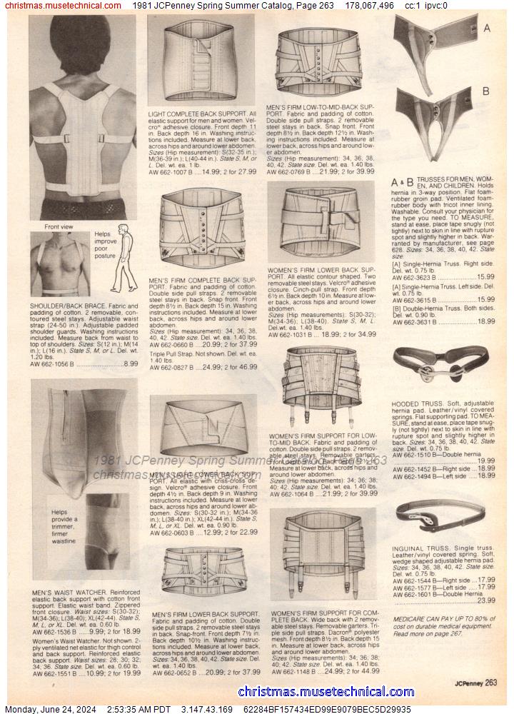 1981 JCPenney Spring Summer Catalog, Page 263