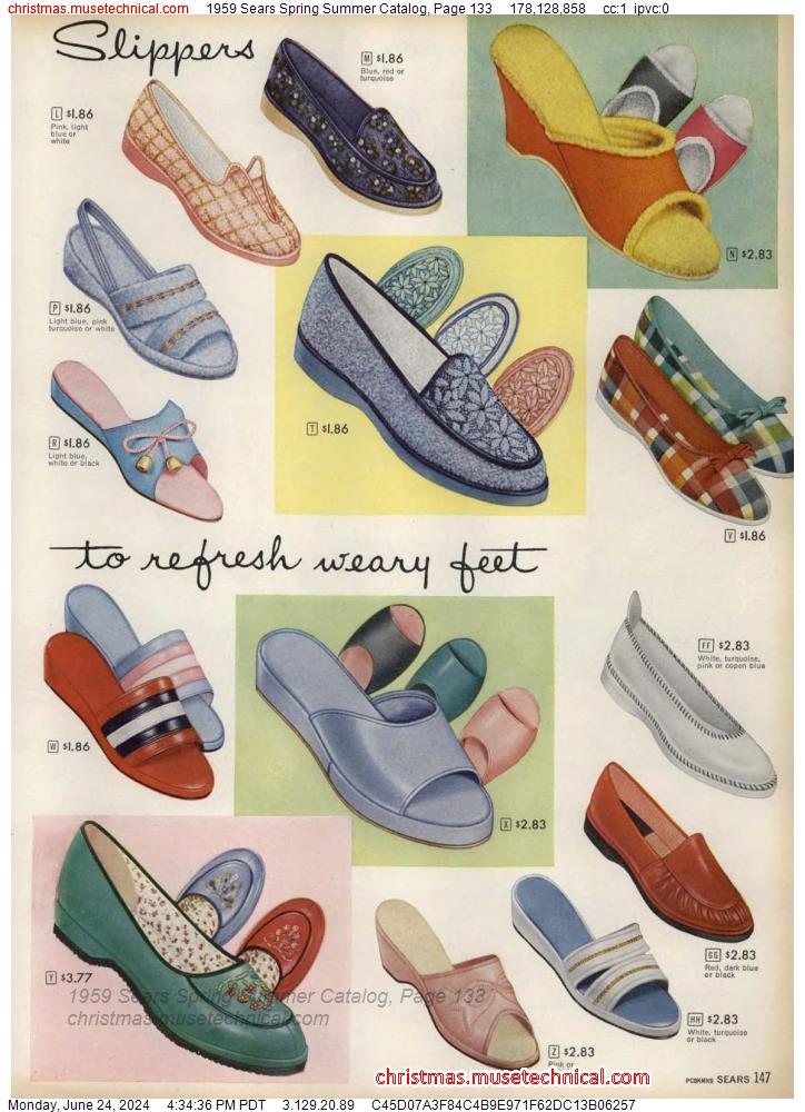 1959 Sears Spring Summer Catalog, Page 133