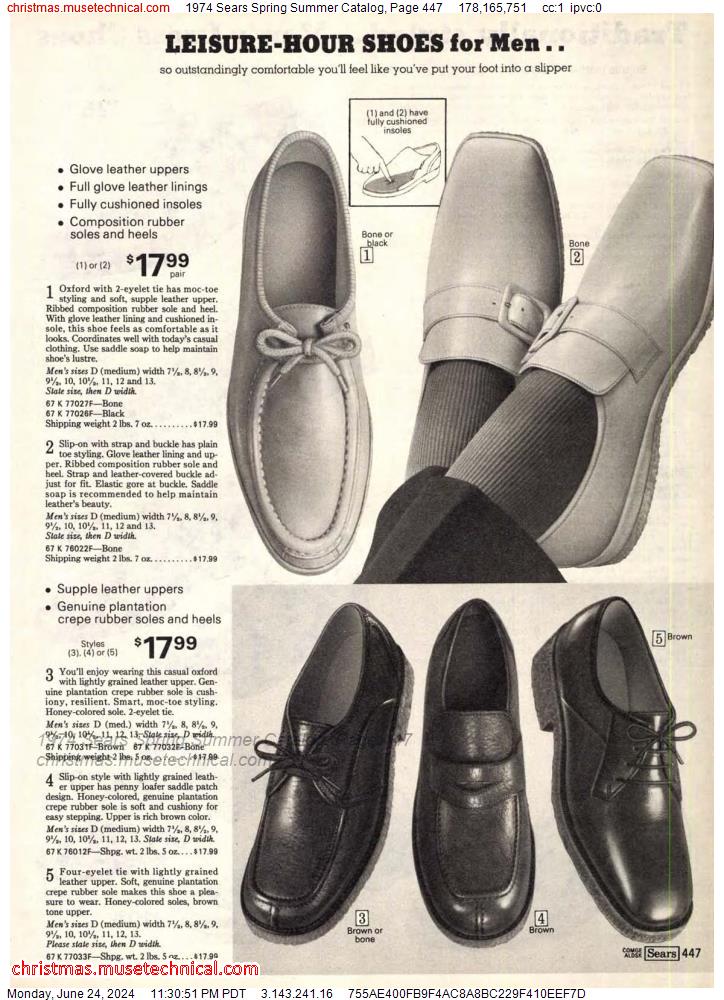 1974 Sears Spring Summer Catalog, Page 447