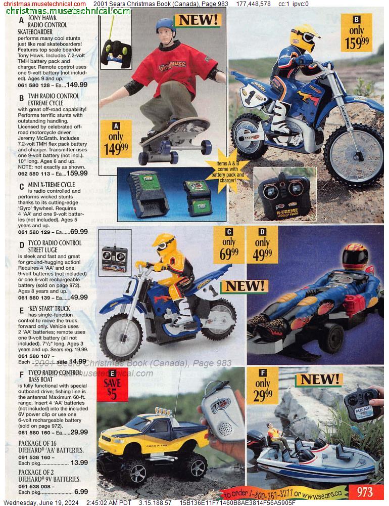 2001 Sears Christmas Book (Canada), Page 983