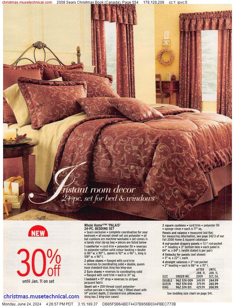 2008 Sears Christmas Book (Canada), Page 554