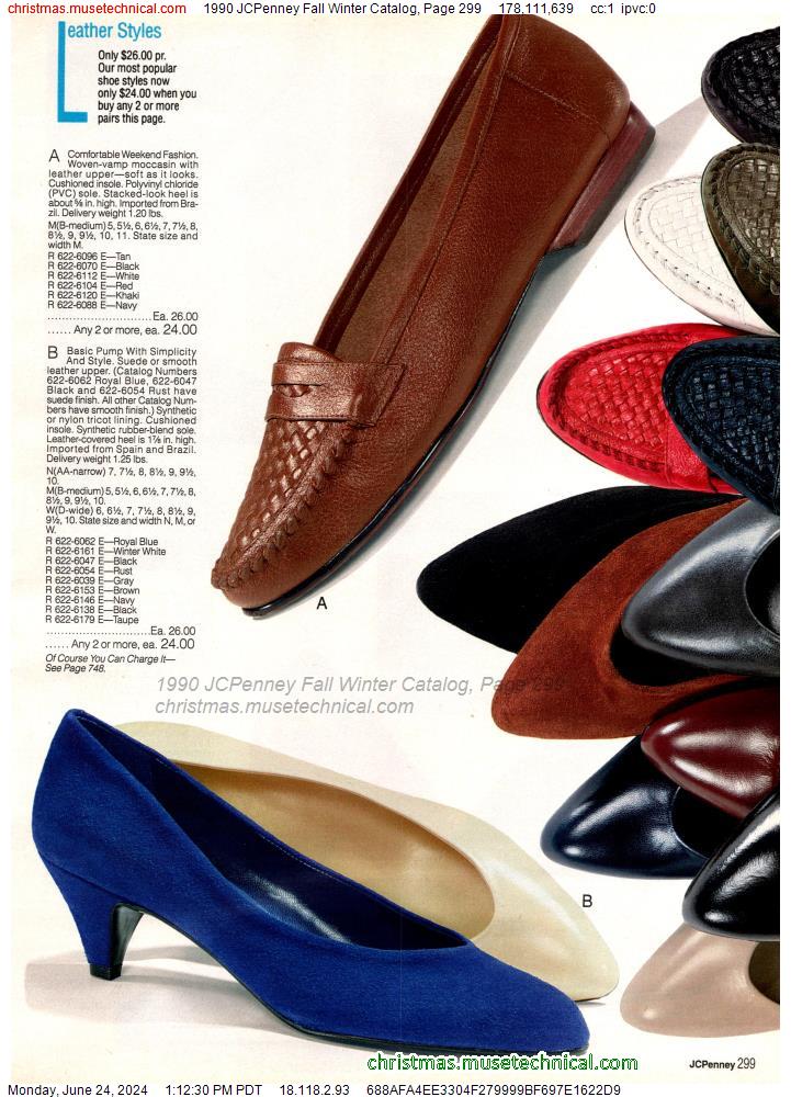 1990 JCPenney Fall Winter Catalog, Page 299