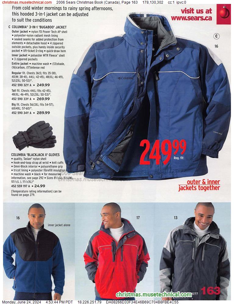 2006 Sears Christmas Book (Canada), Page 163