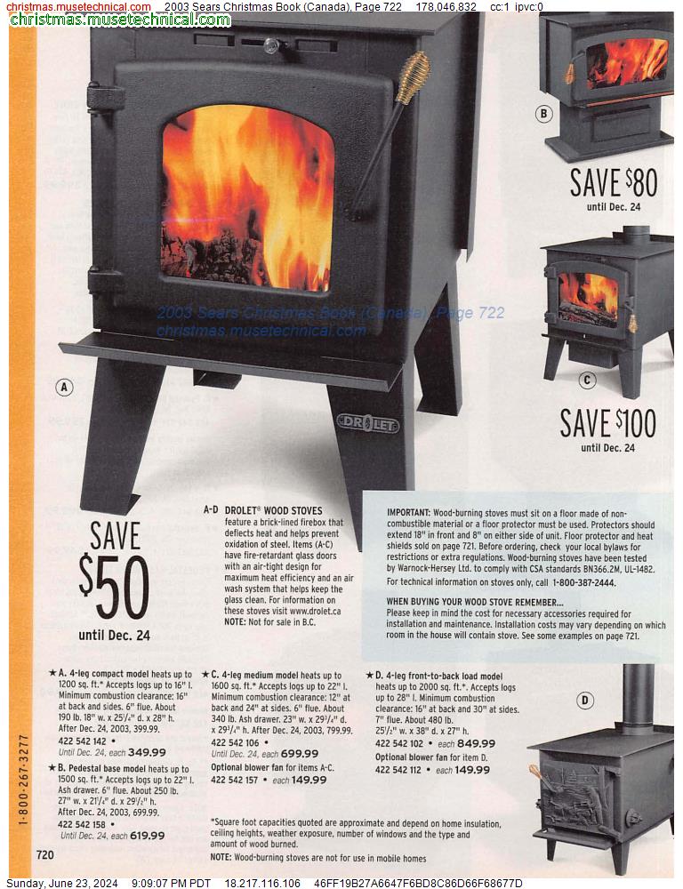 2003 Sears Christmas Book (Canada), Page 722