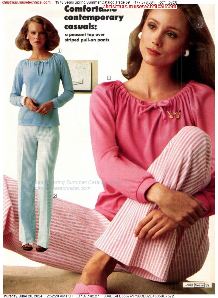 1978 Sears Spring Summer Catalog, Page 59