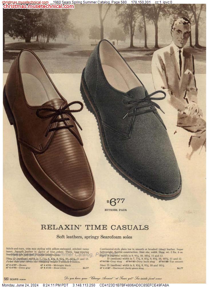 1960 Sears Spring Summer Catalog, Page 580