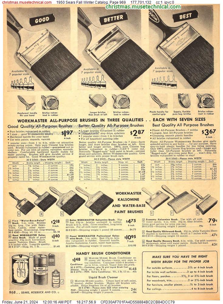 1950 Sears Fall Winter Catalog, Page 969