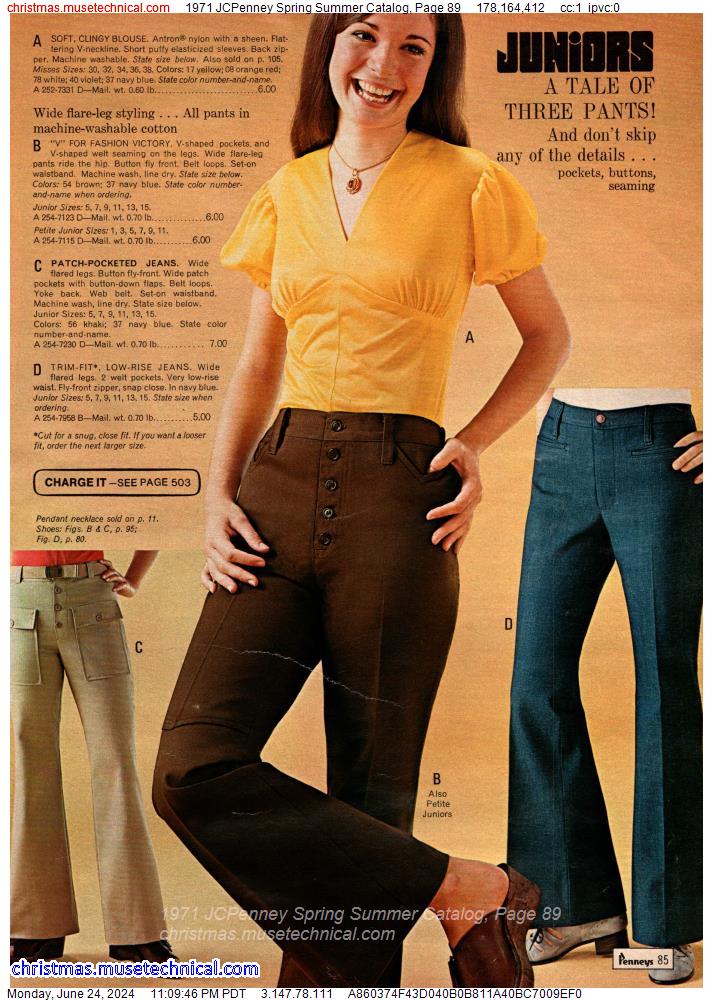 1971 JCPenney Spring Summer Catalog, Page 89