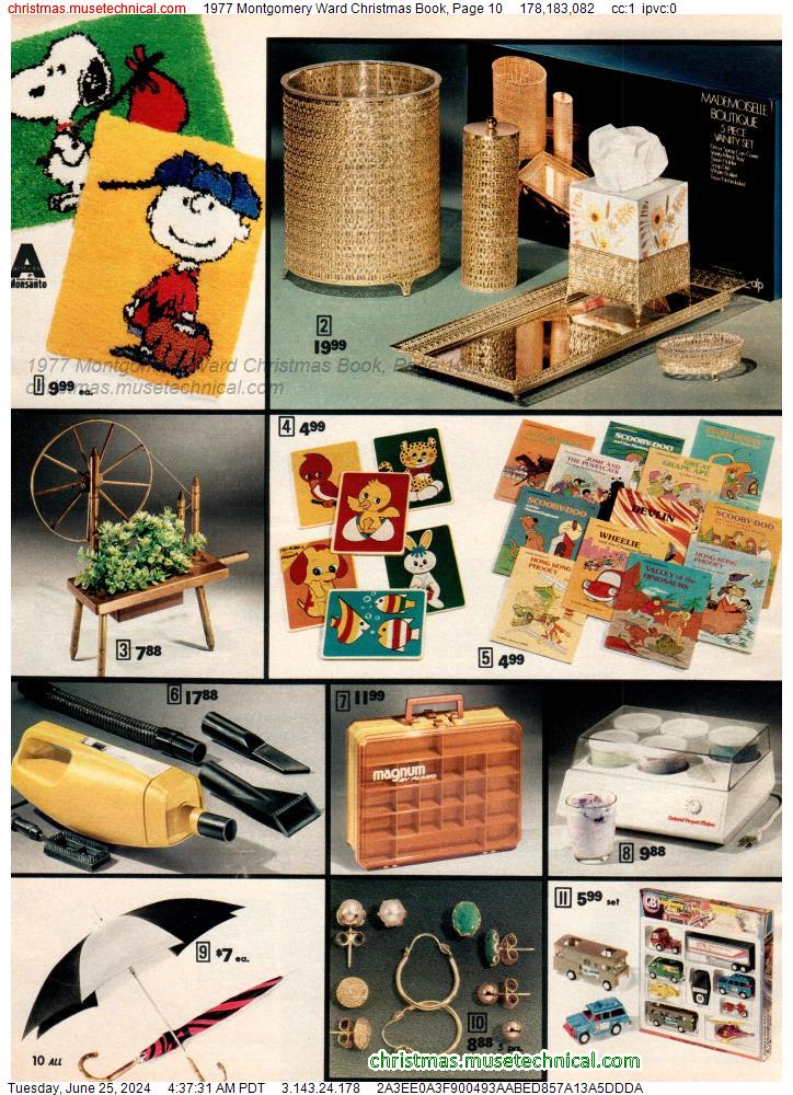 1977 Montgomery Ward Christmas Book, Page 10