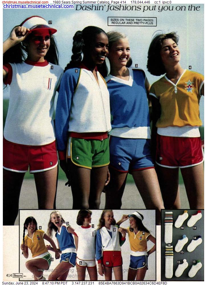 1980 Sears Spring Summer Catalog, Page 414