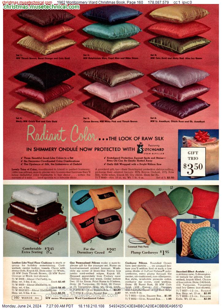 1962 Montgomery Ward Christmas Book, Page 160