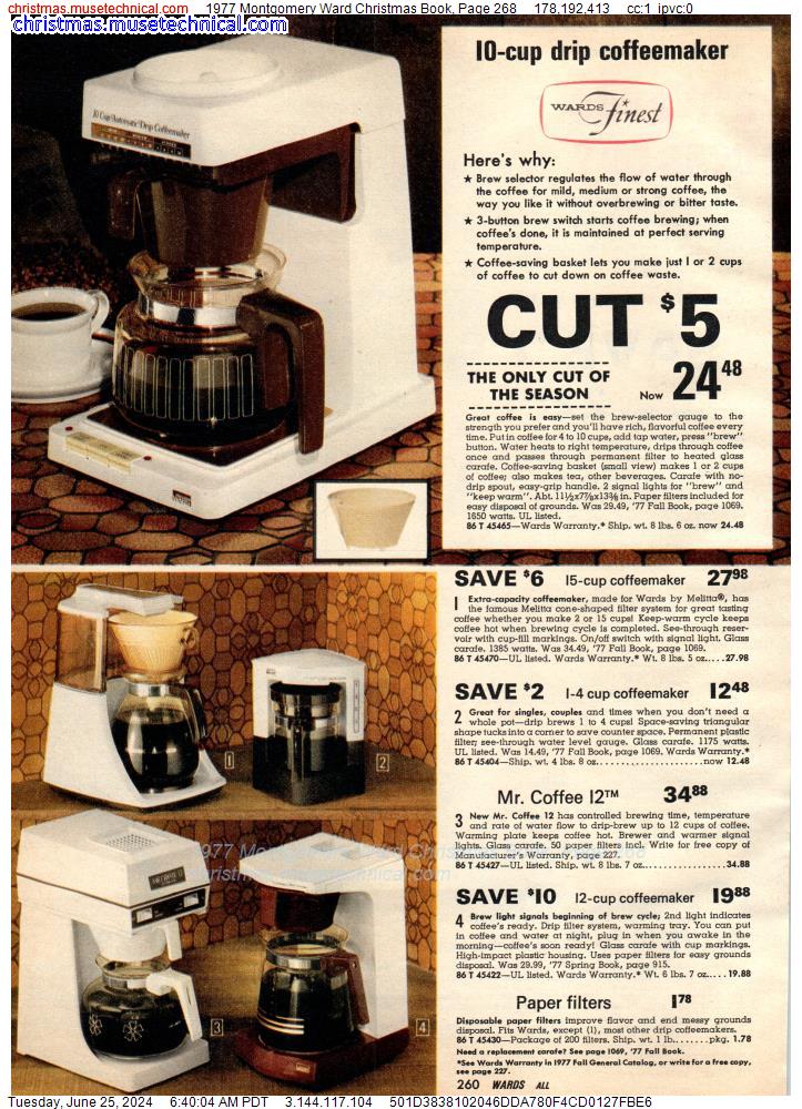 1977 Montgomery Ward Christmas Book, Page 268