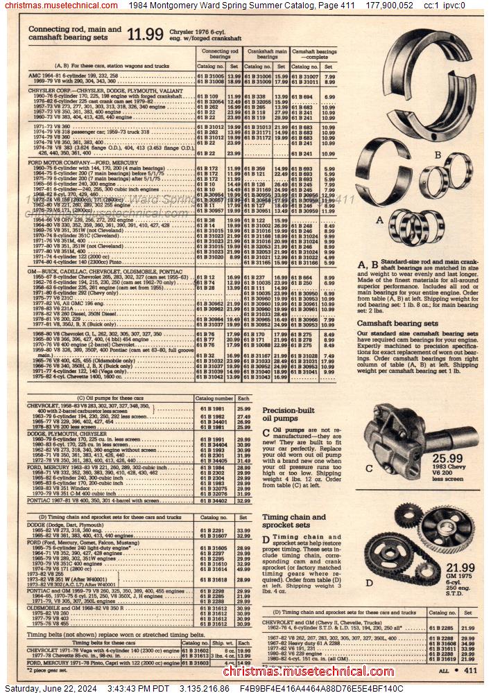 1984 Montgomery Ward Spring Summer Catalog, Page 411