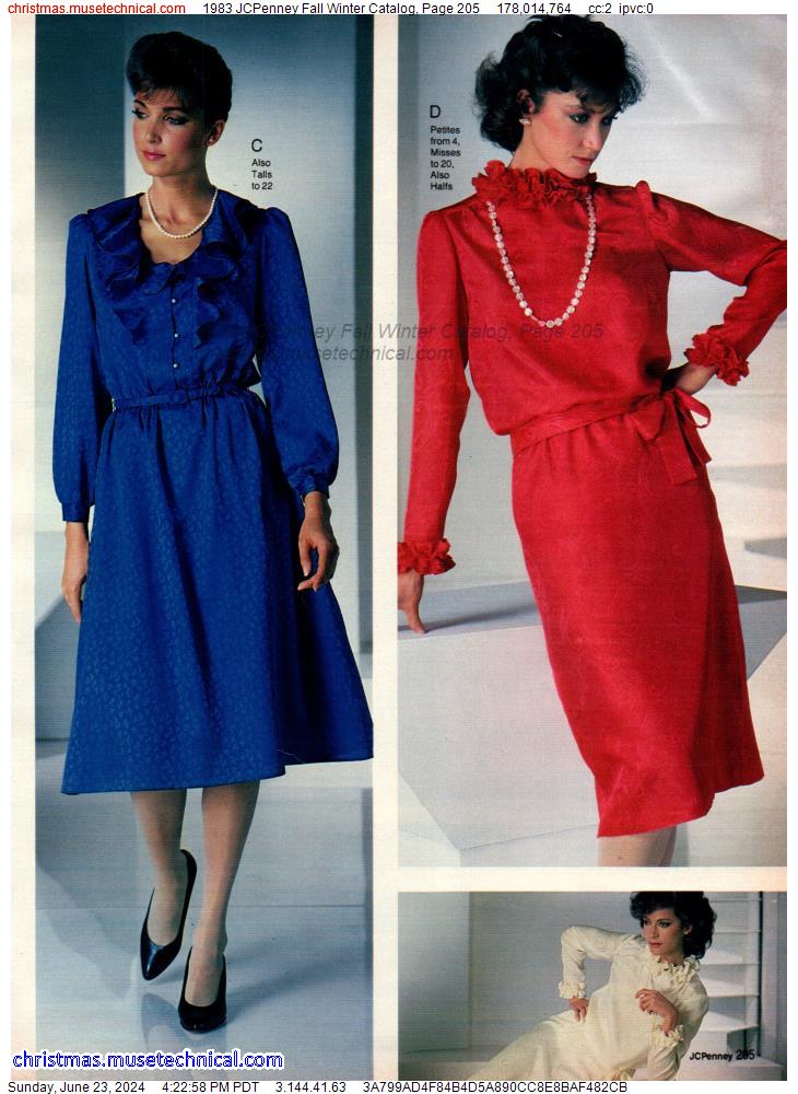 1983 JCPenney Fall Winter Catalog, Page 205
