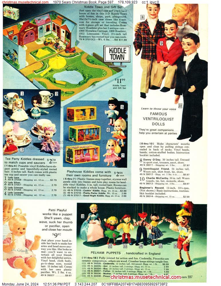 1970 Sears Christmas Book, Page 597
