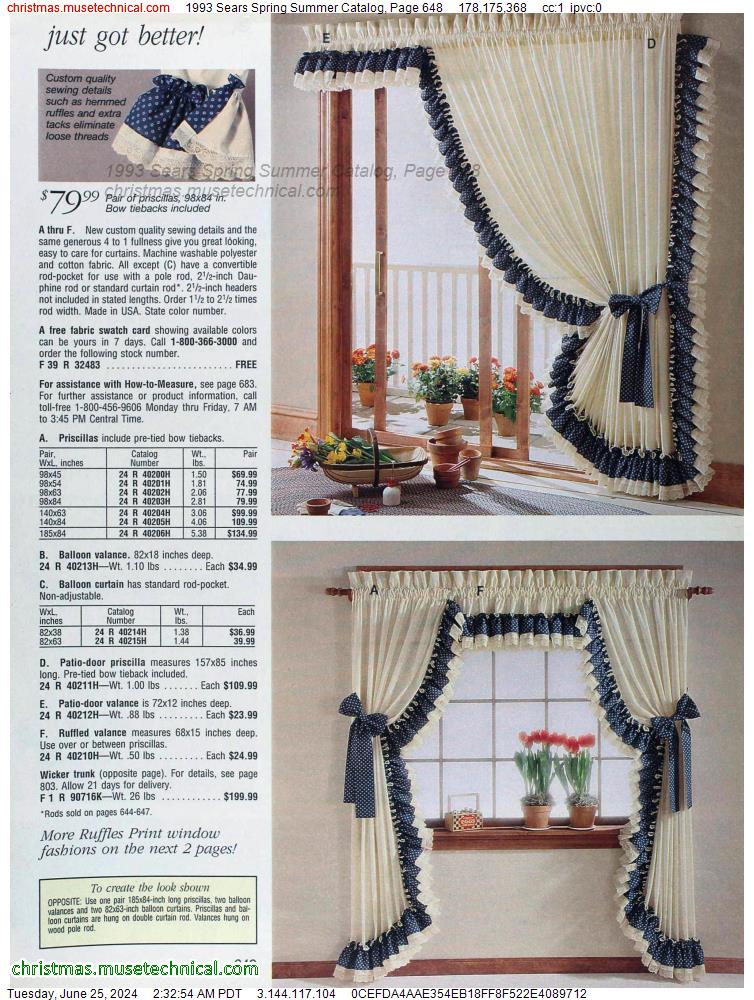 1993 Sears Spring Summer Catalog, Page 648