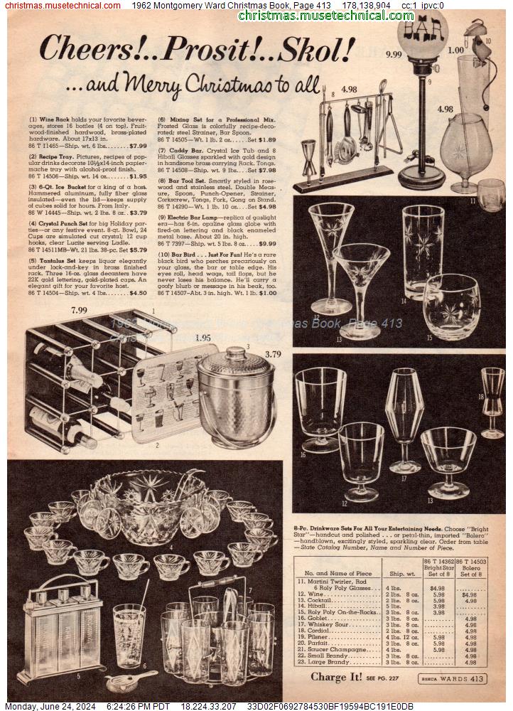 1962 Montgomery Ward Christmas Book, Page 413