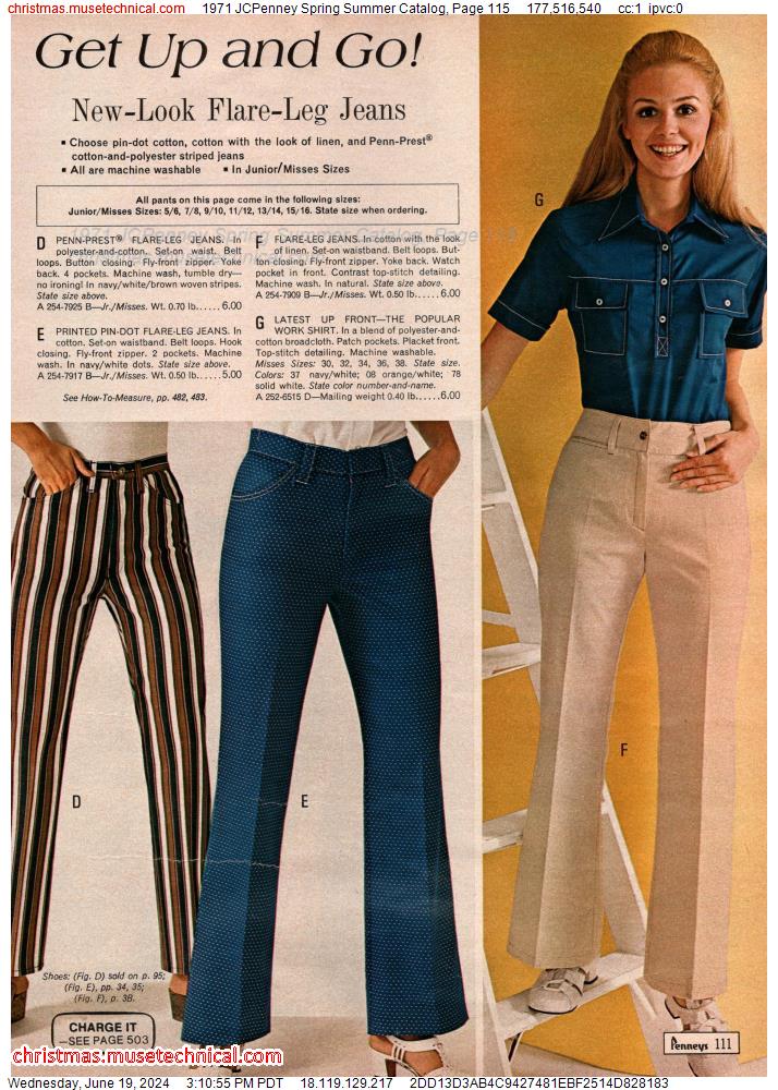 1971 JCPenney Spring Summer Catalog, Page 115