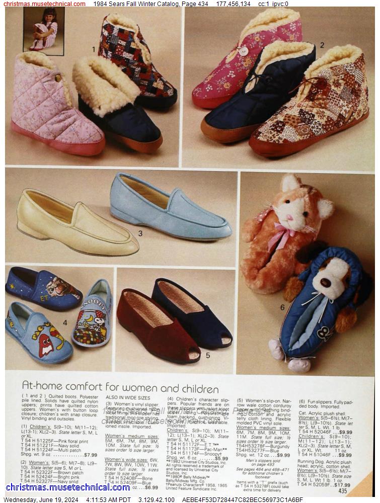 1984 Sears Fall Winter Catalog, Page 434
