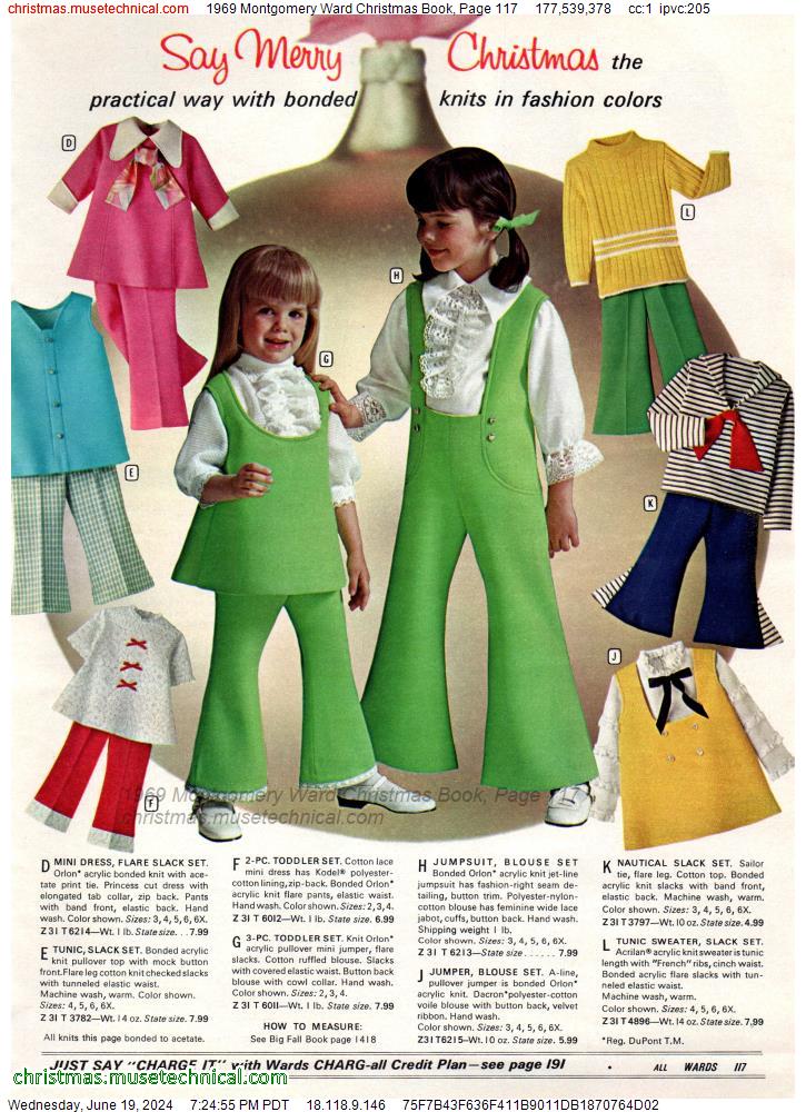 1969 Montgomery Ward Christmas Book, Page 117